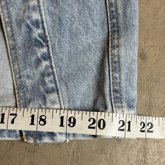Hunter & Brown Women’s Denim Skirt XL Button Front Cargo Pockets - Picture 13 of 14